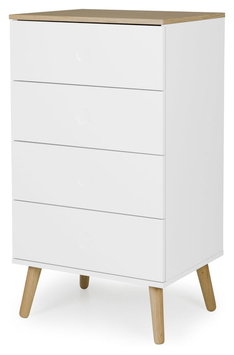 Dot Chest 55x43 - White/Oak