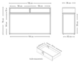 LIPP -konsol Tabell 118x76x36 - Grönt