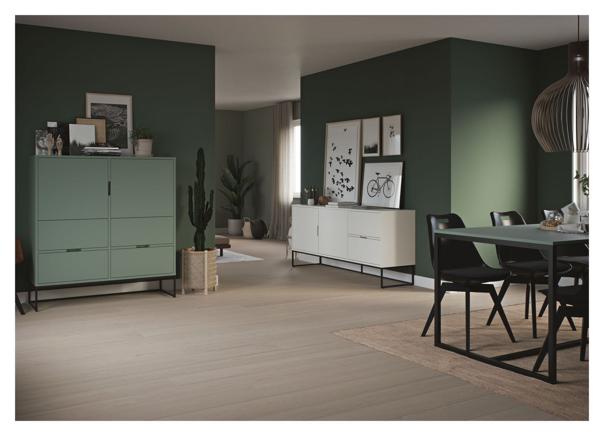 TENZO - LIPP Sideboard w. 2 lådor, vita