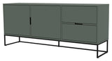 Tenzo Lipp sideboard w. 2 lådor - mattgrönt