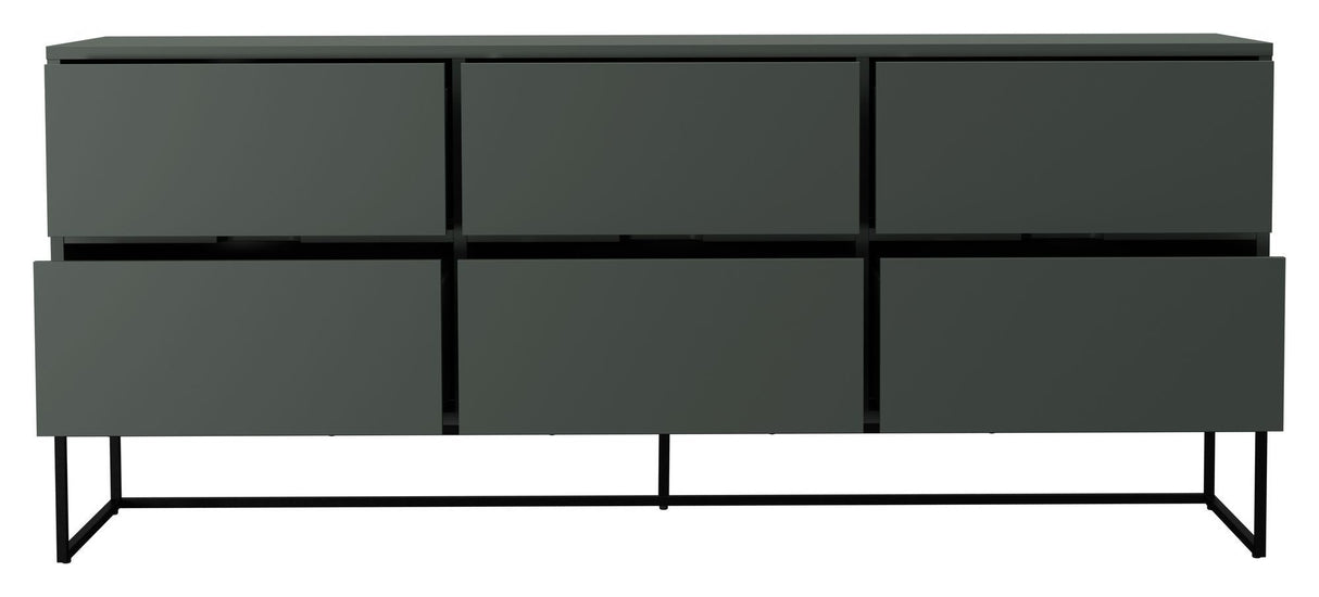 Tenzo Lipp Sideboard 43x76 - Matt Green