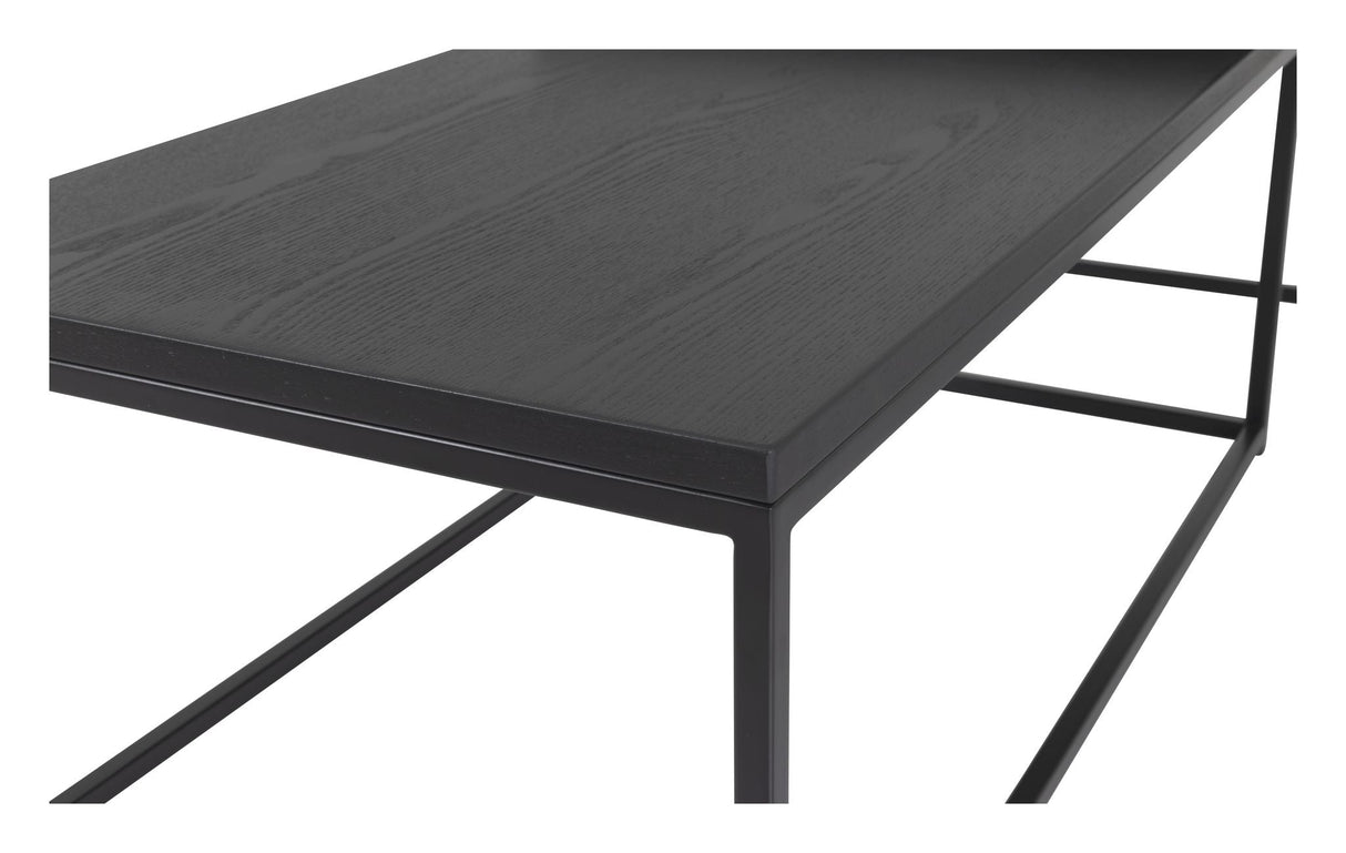 Lipp Dining Tabell 180x90 - Ask/svart