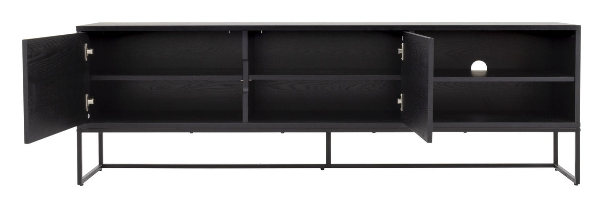 LIPP TV Tabell 176x40 - Ask/svart