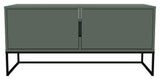 Tenzo - LIPP TV -bord, Matte Green, f: 118