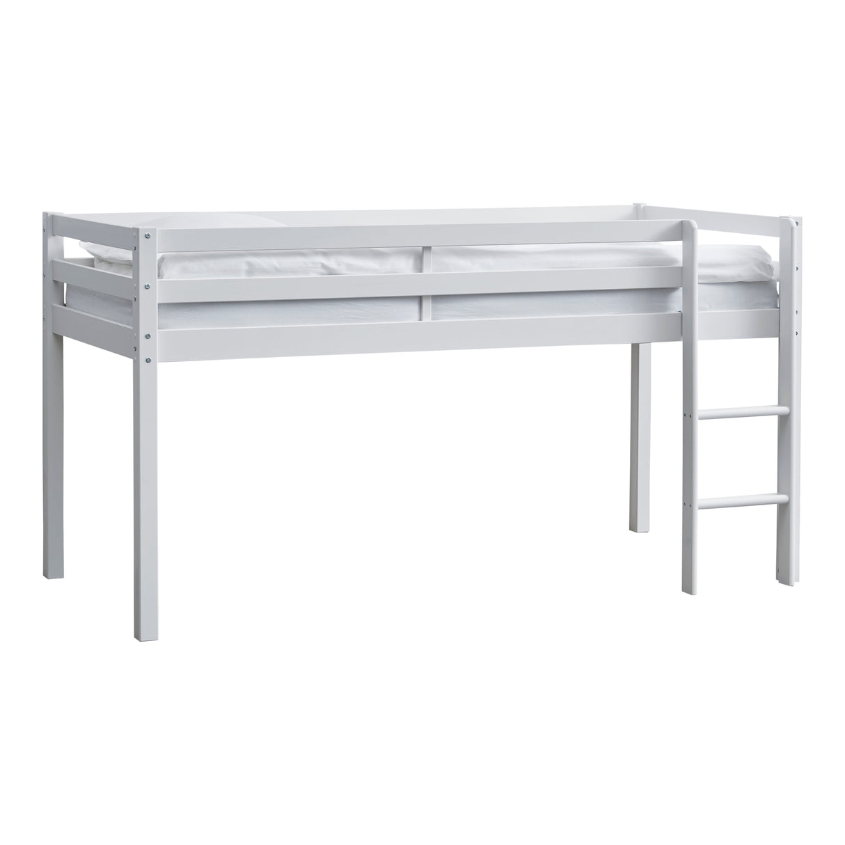 Thuka Semi High Bed 90x200 M/Bedhorse, White