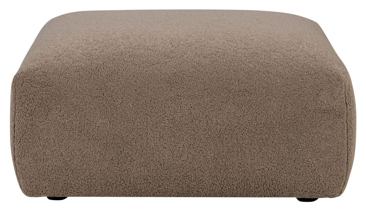 Mindy Pouf, brun textil