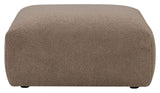 Mindy Pouf, brun textil