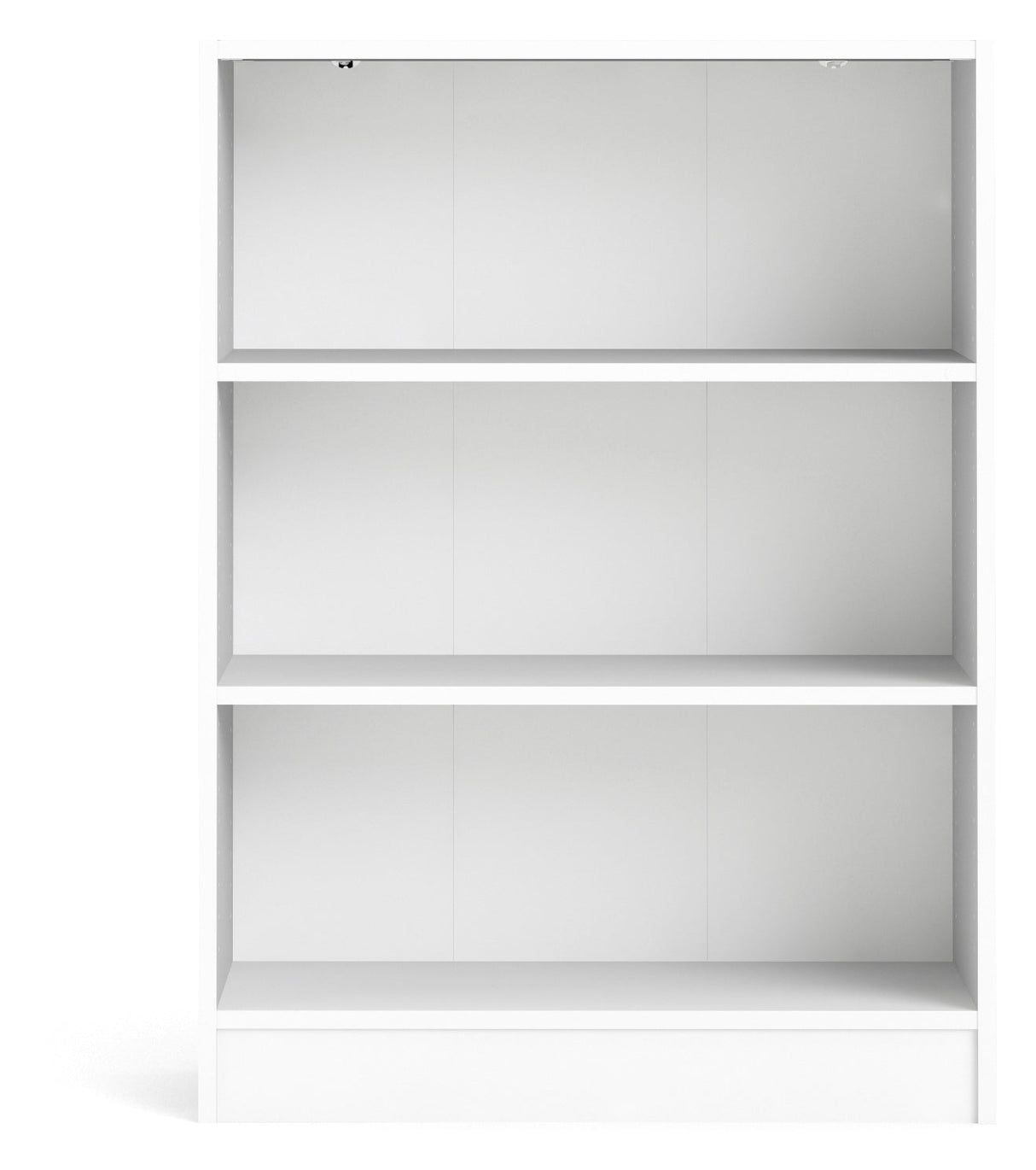 Basic Bookcase - White H: 108 B: 79