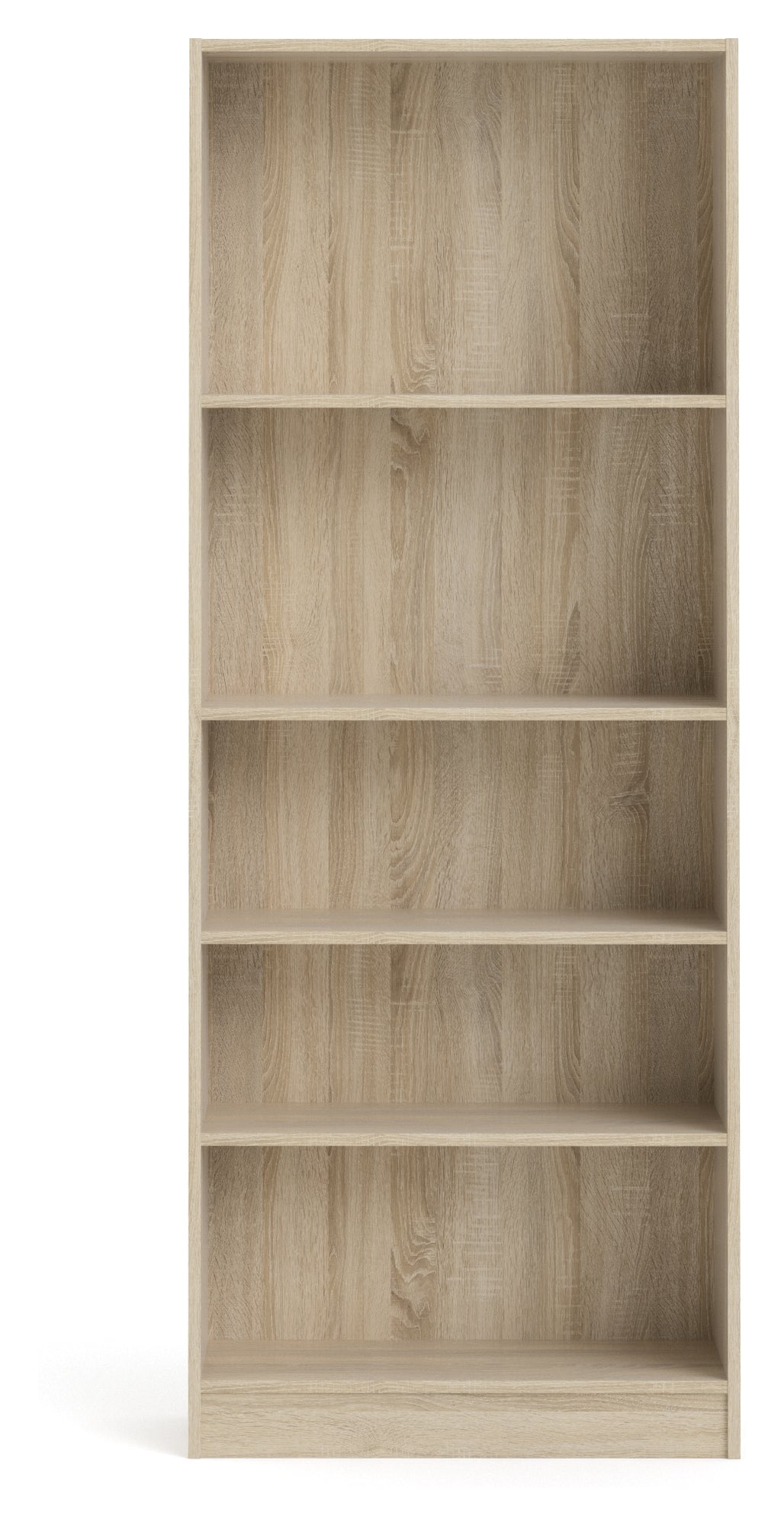 Basic Bookhelf - Light Wood H: 203 B: 79