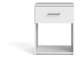 Space Bedside Table - White