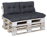 Albi Pallet Cushion Set, Gray