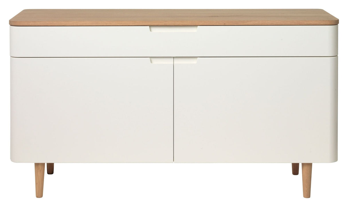 AMALFI Sidan - White/Oak Veneer, B140