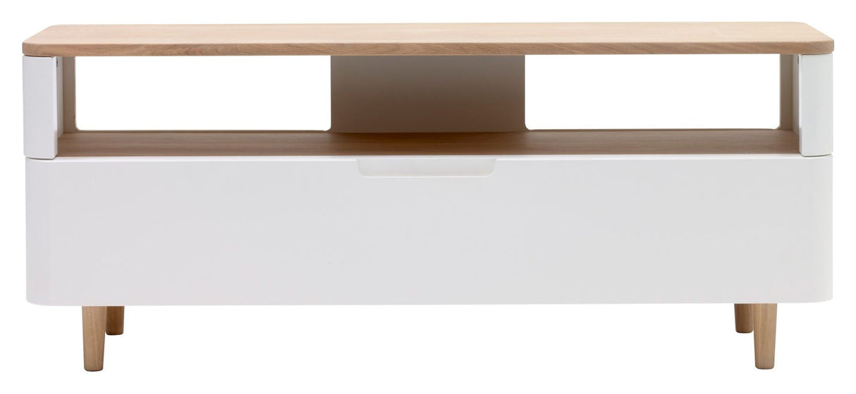 Amalfi -bord - White/Oak Veneer, B120