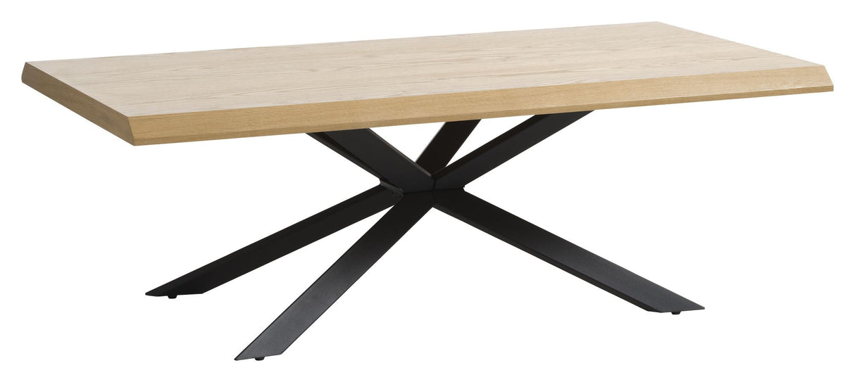 Helsingfors soffbord, 68x130, Oak Veneer/Black