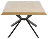 Helsingfors soffbord, 68x130, Oak Veneer/Black