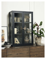 Carmel Wall Cabinet Black, 90x60