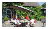 Colmar Parasol 250x250 - Dark Grey