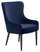 Ottowa Lounge Chair, Blue Velvet