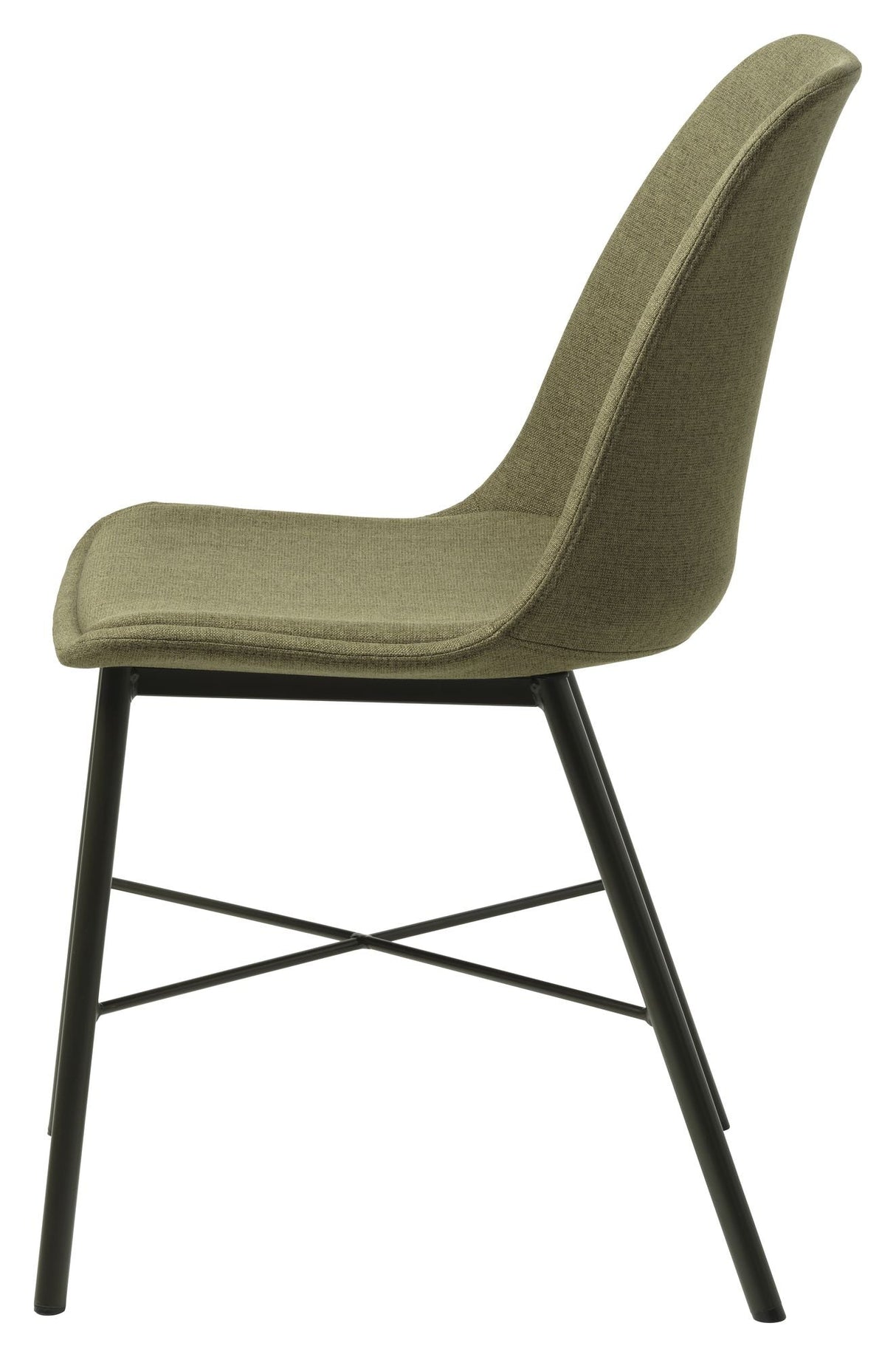 Whistler Dining Chair, Olive Green Fabric