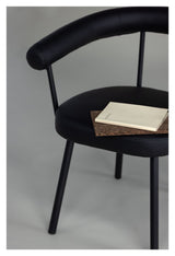 Västers x Josefin Lustig Dining Chair - Black Leatherette