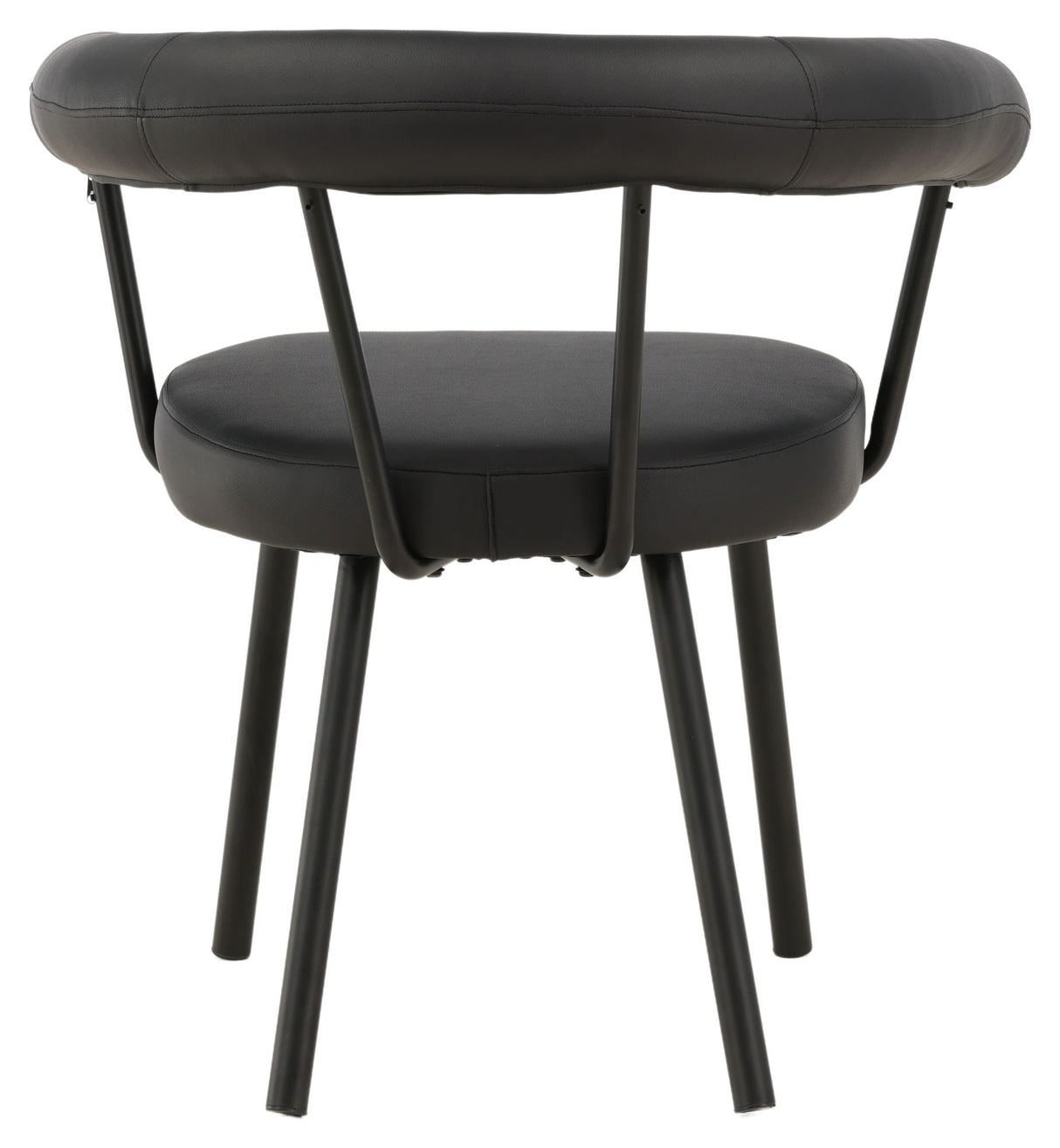 Västers x Josefin Lustig Dining Chair - Black Leatherette