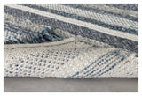 Agra Wool Filt, 170x240, Marine/Gray