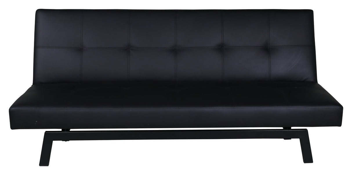 Bodil Soffa Bed - Black Leatherette