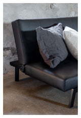 Bodil Soffa Bed - Black Leatherette