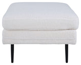 Bom ottoman, offwhite Teddy