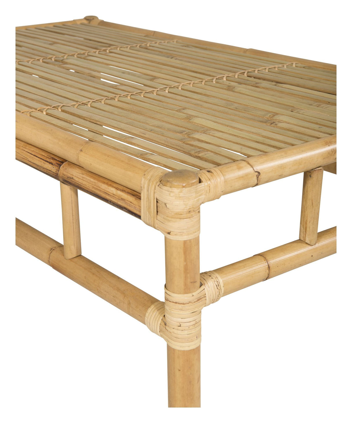 Cane Lounge Table 70x120 - Bambu