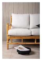 Cane Lounge soffa - bambu