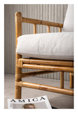 Cane Lounge soffa - bambu