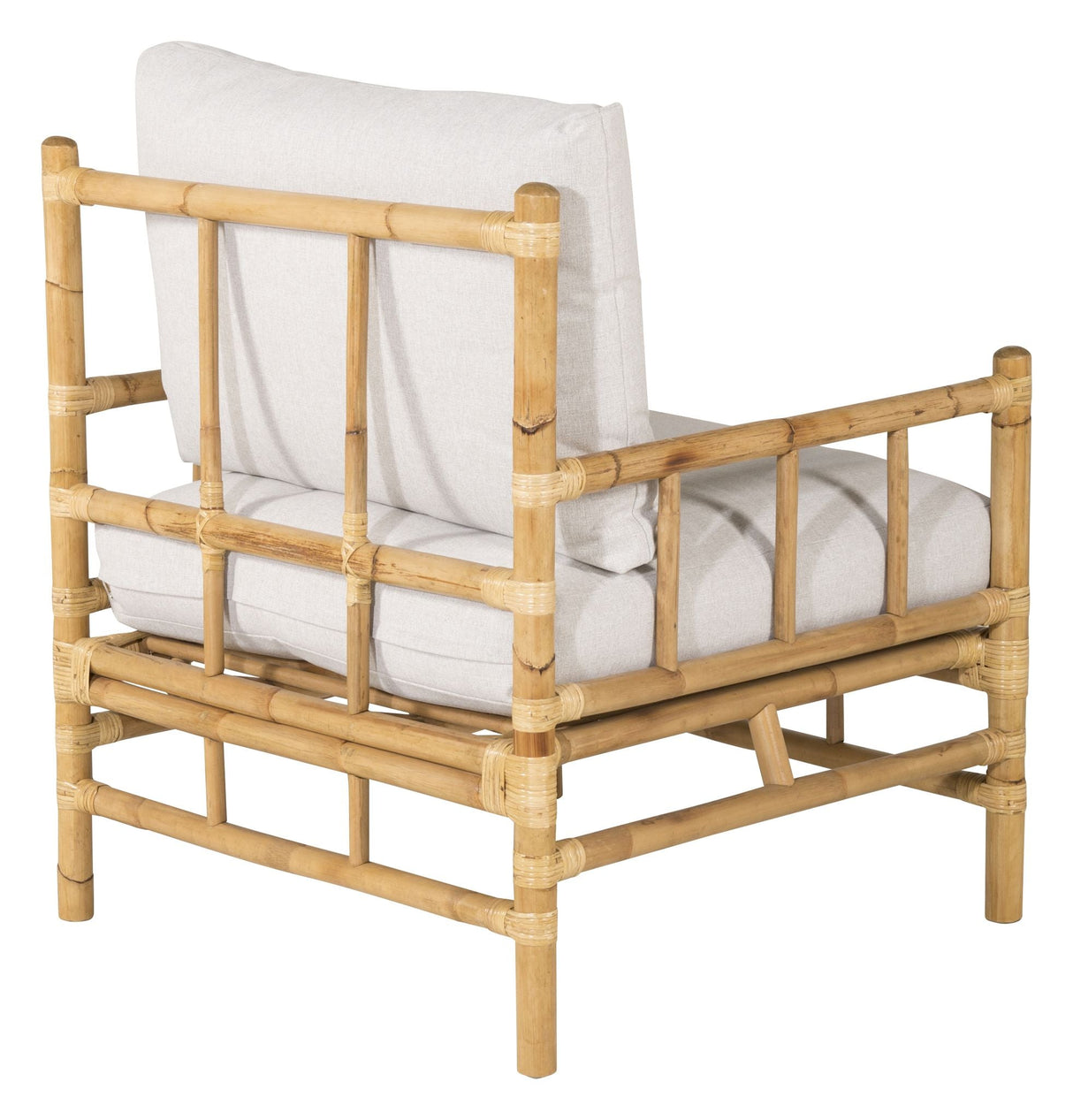 Cane Lounge Chair - Bamboo