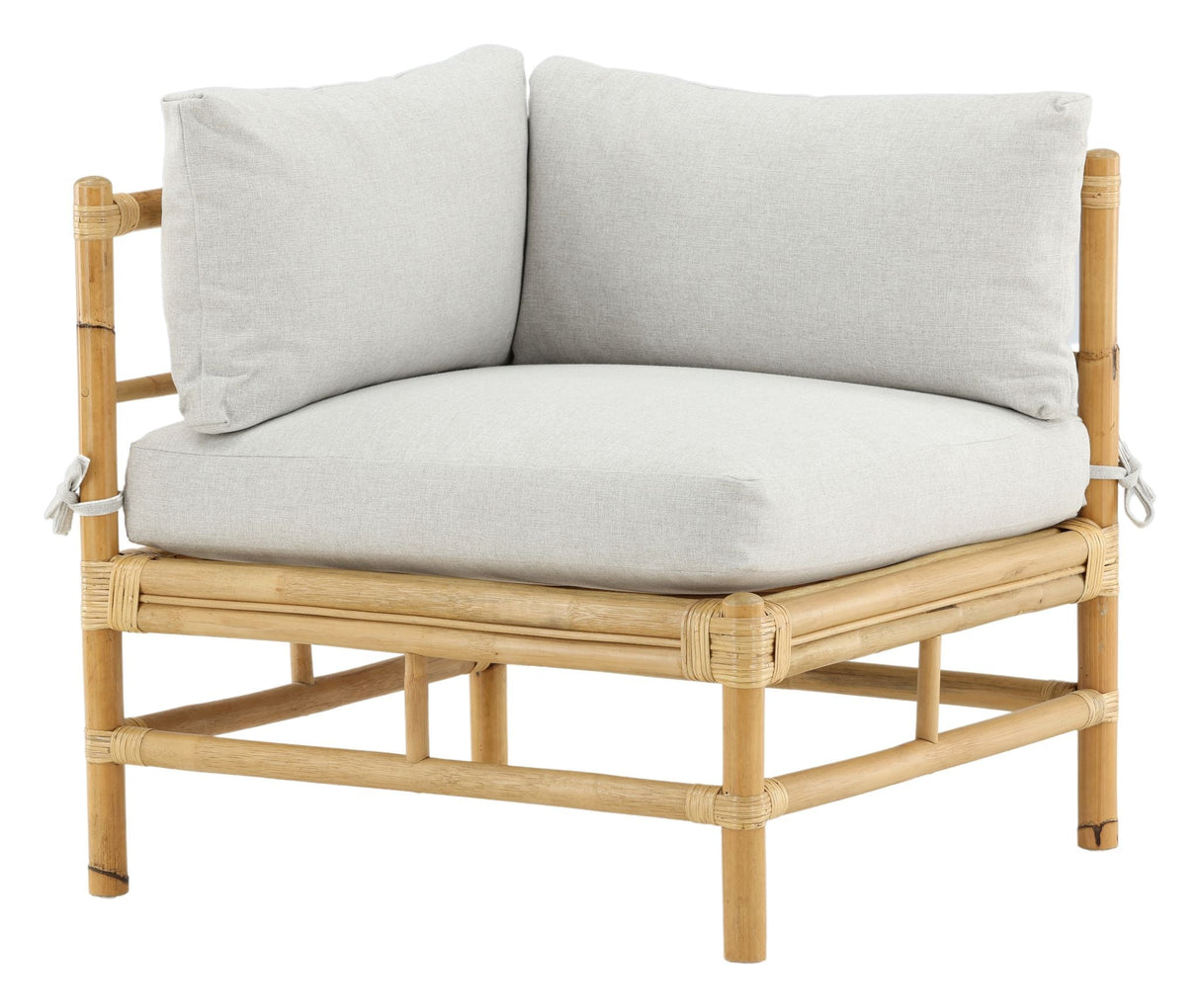 Cane Sofa Corner Module - Bambu