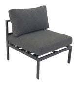 Copacabana Lyx, Mid, Black Alu/Grey Cushion