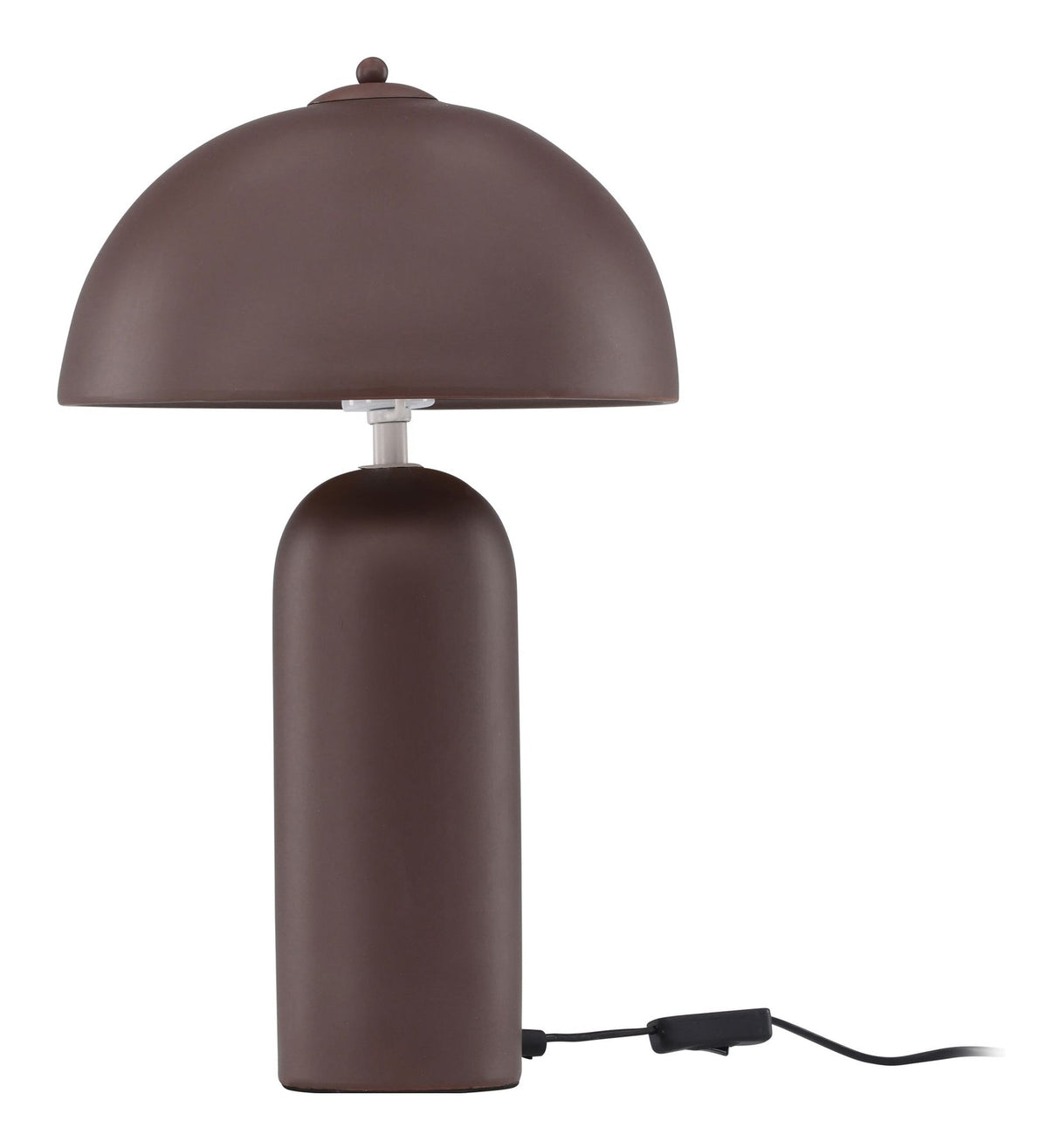 Corello bordslampa, spraysten, brun