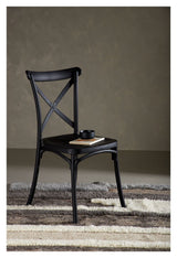 Crosett Dining Chair - Svart