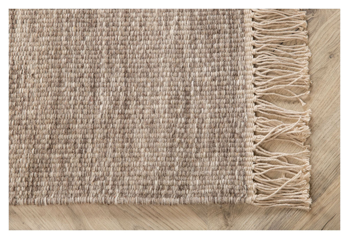 Cyrus Uldmix Runner, 80x250, Beige