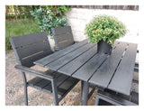 Denver Garden Tabell 70x120 - Svart