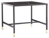 DIPP soffbord - Black Glass Top, 60x60