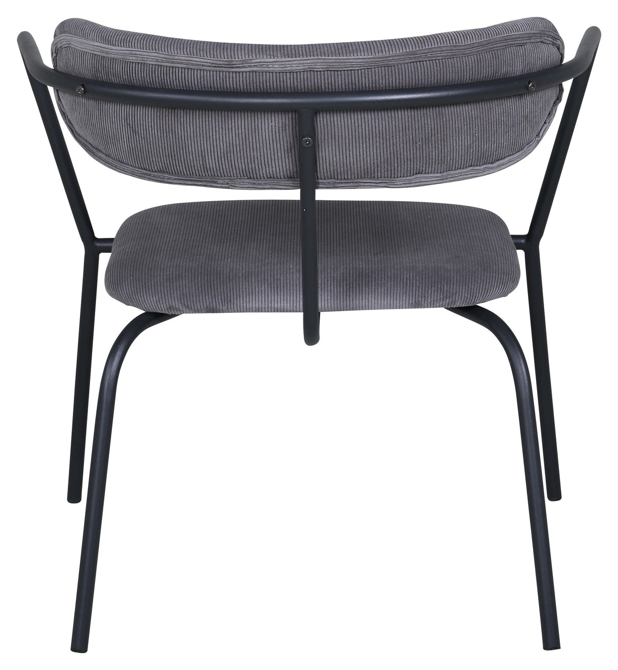 Duffy Lounge Chair, Grey Corduroy