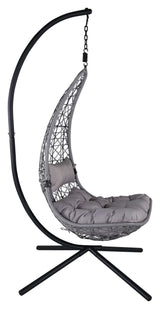 Edinburgh Hanging Chair, Gray w. gråsky