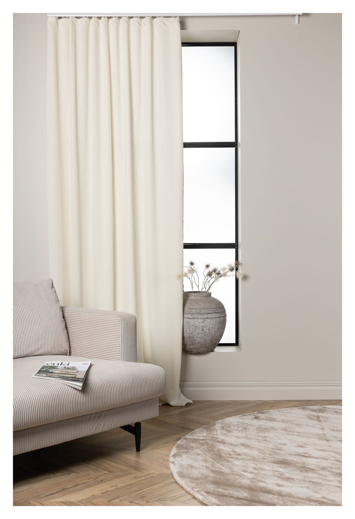 Elma Gardin 140x240 - Off White