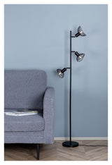 ELSA GOLVLAMP H138.5XL29XW20, svart