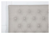 Furuvik headboard, beige tyg, f: 160