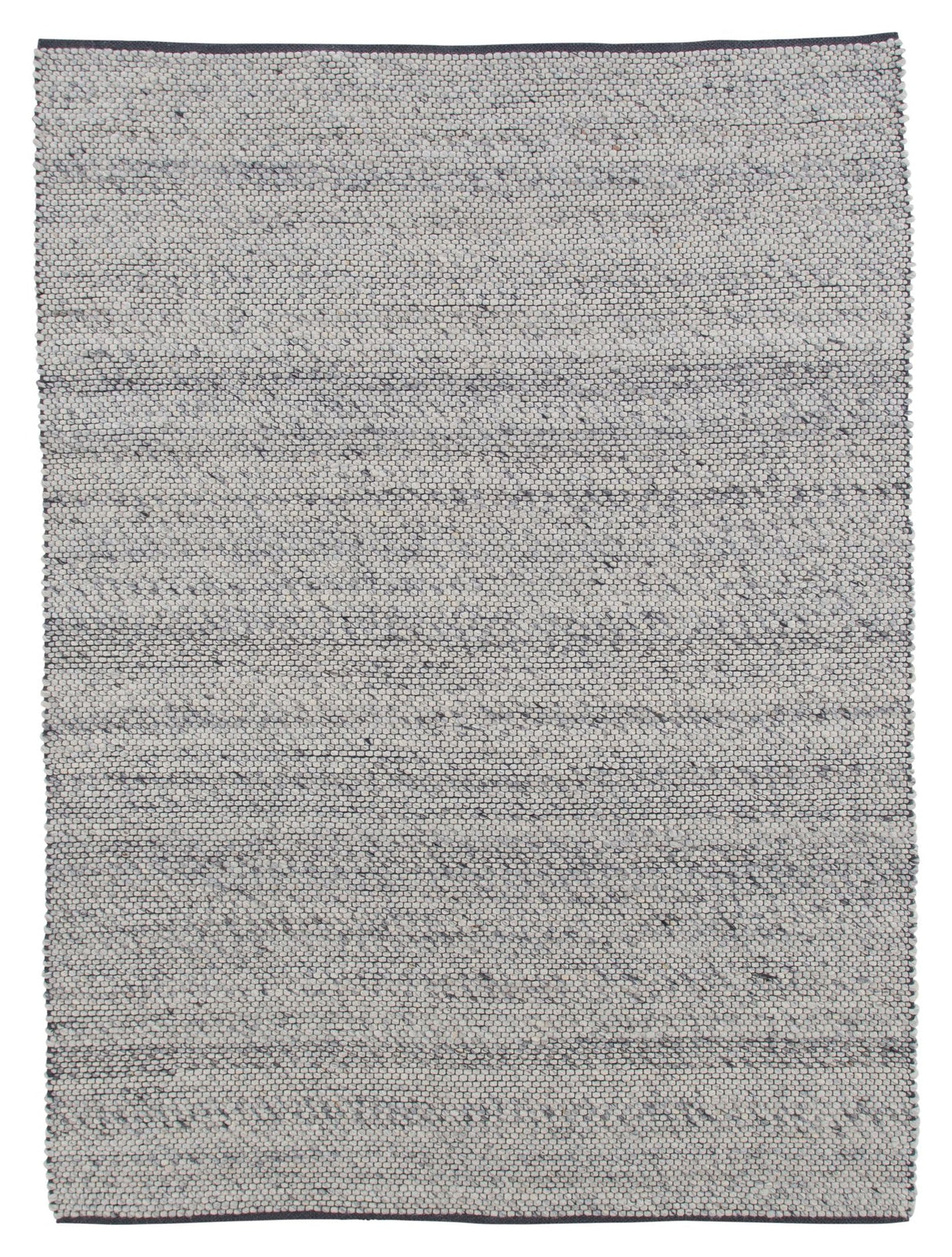 Ganga Wool Mix -mattan, 171x243, silvergrå