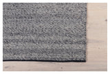 Ganga Wool Mix -mattan, 171x243, silvergrå