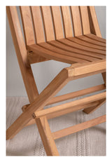 Ghana Folding Chair - Nature/Teak