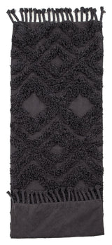 Hilma Cotton Runner, 200x70 - Dark Grey