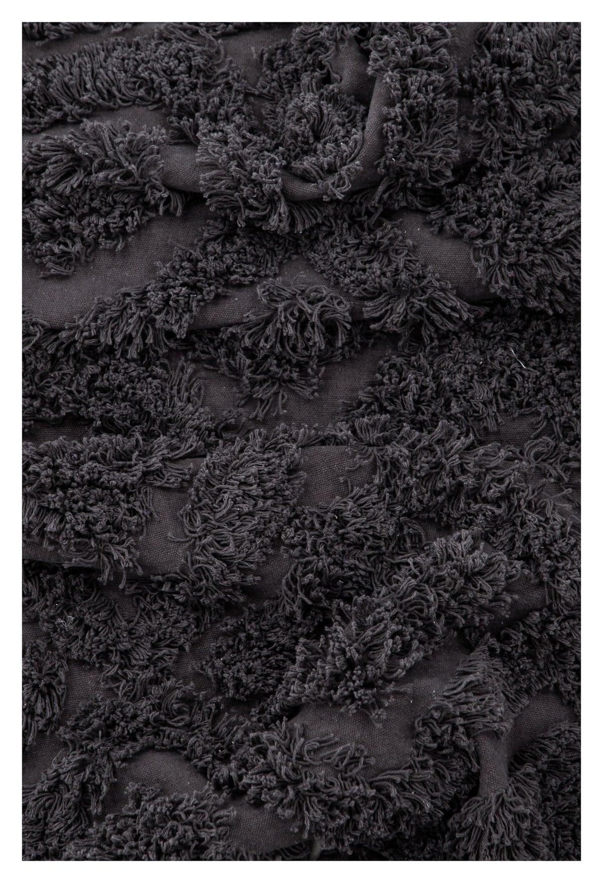 Hilma Cotton Runner, 200x70 - Dark Grey